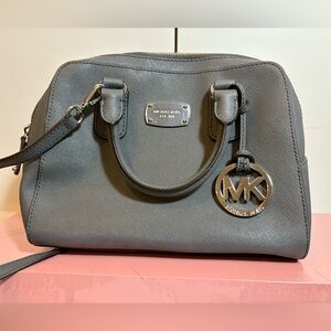 Michael Kors Charcoal Satchel Bag